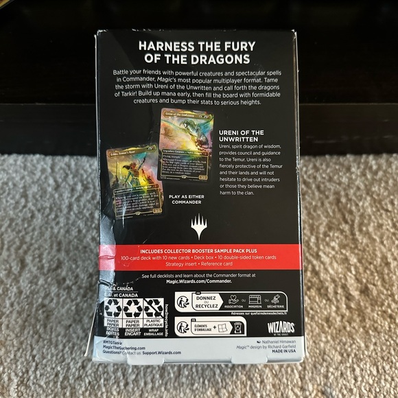 Magic: The Gathering Temur Roar Commander Deck - Picture 2 of 6